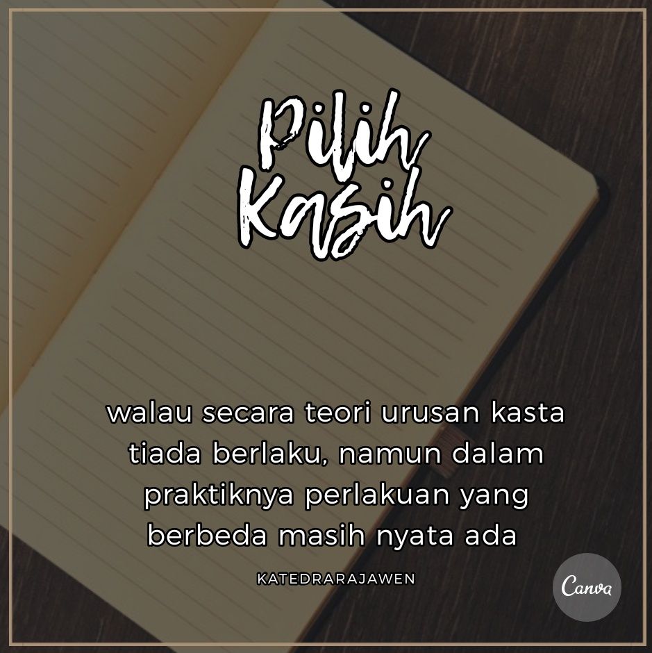 Pilih Kasih Halaman 1 Kompasiana Com