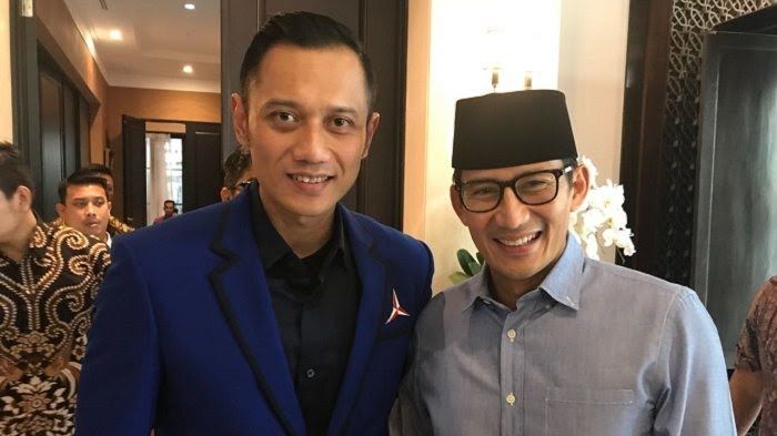 Akankah AHY dan Sandiaga Uno Bersaing di Kabinet Jokowi Akankah AHY dan Sandiaga Uno Bersaing di Kabinet Jokowi