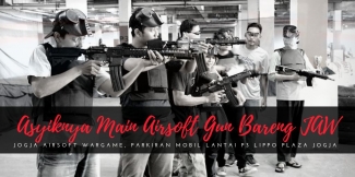Asyiknya Main Airsoft Bareng Jaw Jogja Airsoft Wargame Halaman All Kompasiana Com