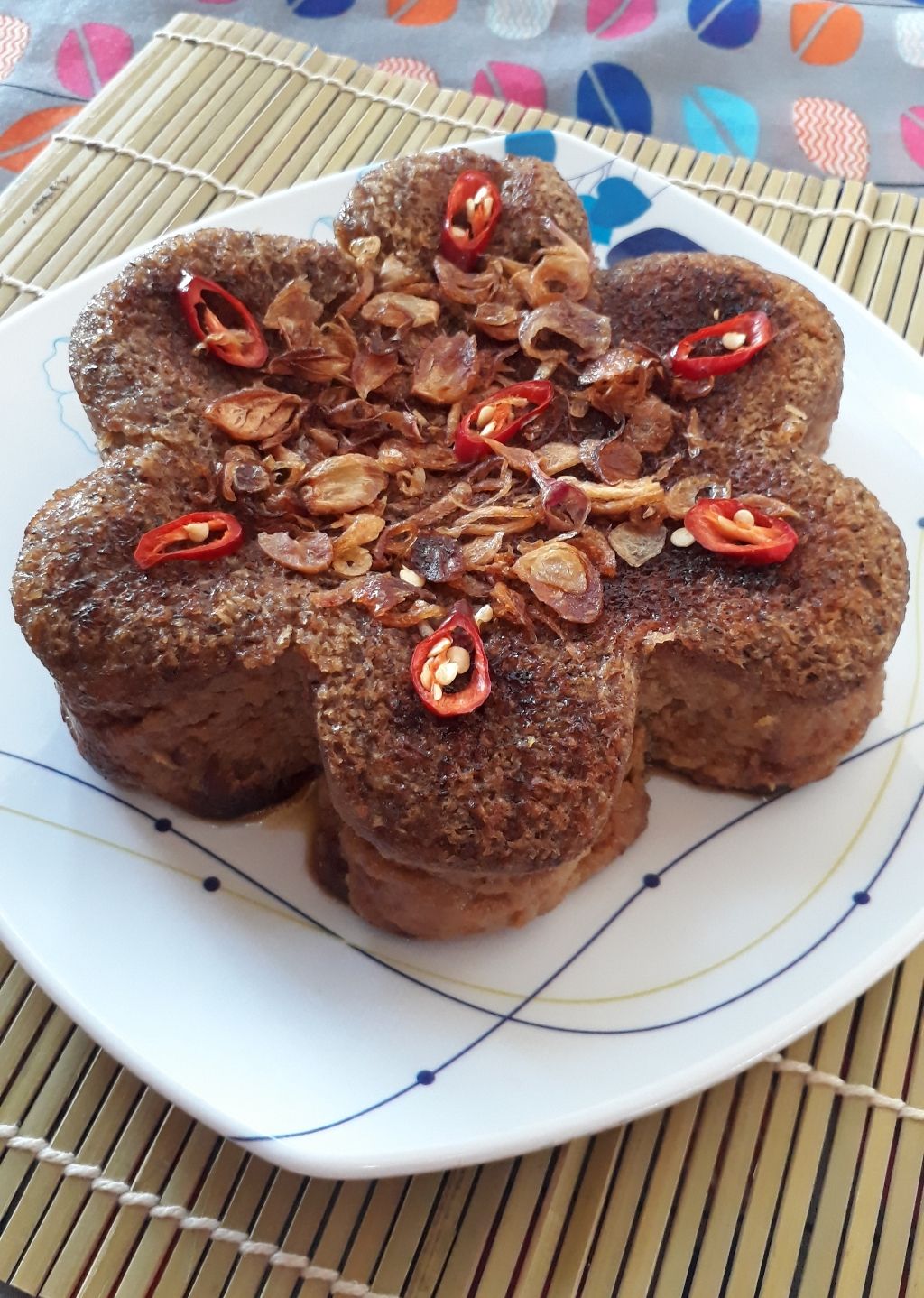 Bingka Gula Merah Khas Banjar hybrid art Bingka Gula Merah Khas Banjar hybrid art