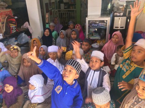 Suasana kegiatan di panti asuhan di Ngaliyan Semarang