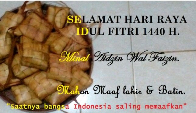 Lebaran Momen Bangsa Indonesia Merayakan Saling Memaafkan Oleh Casmudi Kompasiana Com