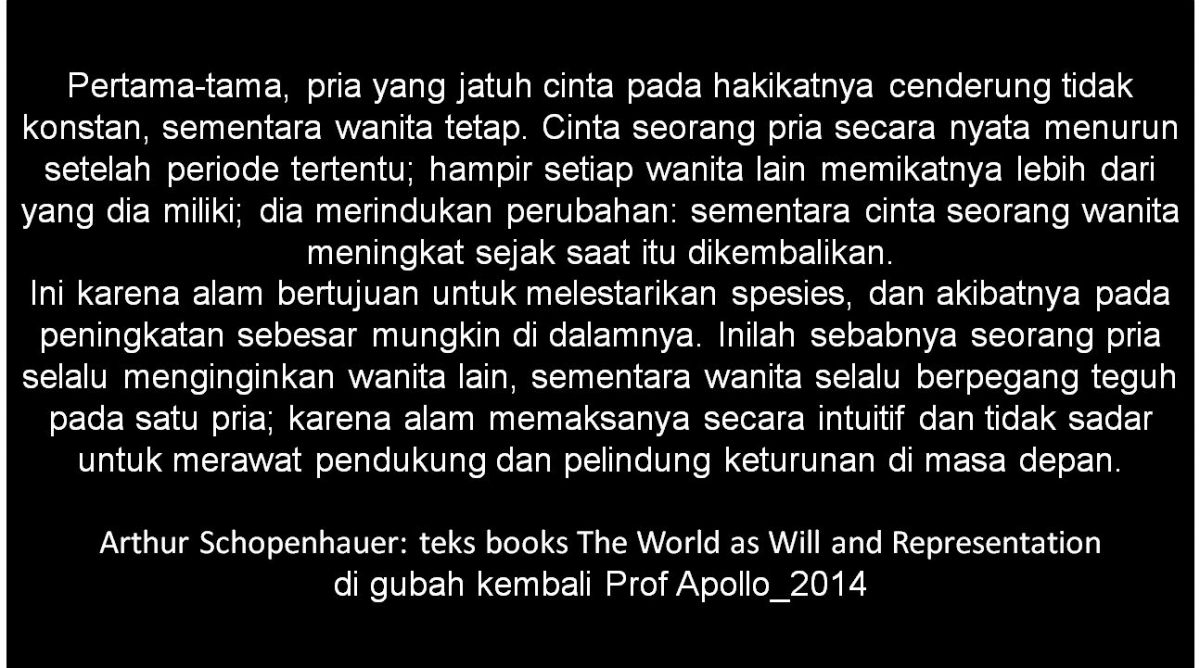 Filsafat Tentang Wanita 4 Halaman All Kompasiana Com