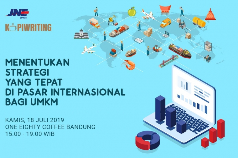 Ayo, Ikut Kembangkan Potensi UMKM Lokal di JNE Kopiwriting Bandung!