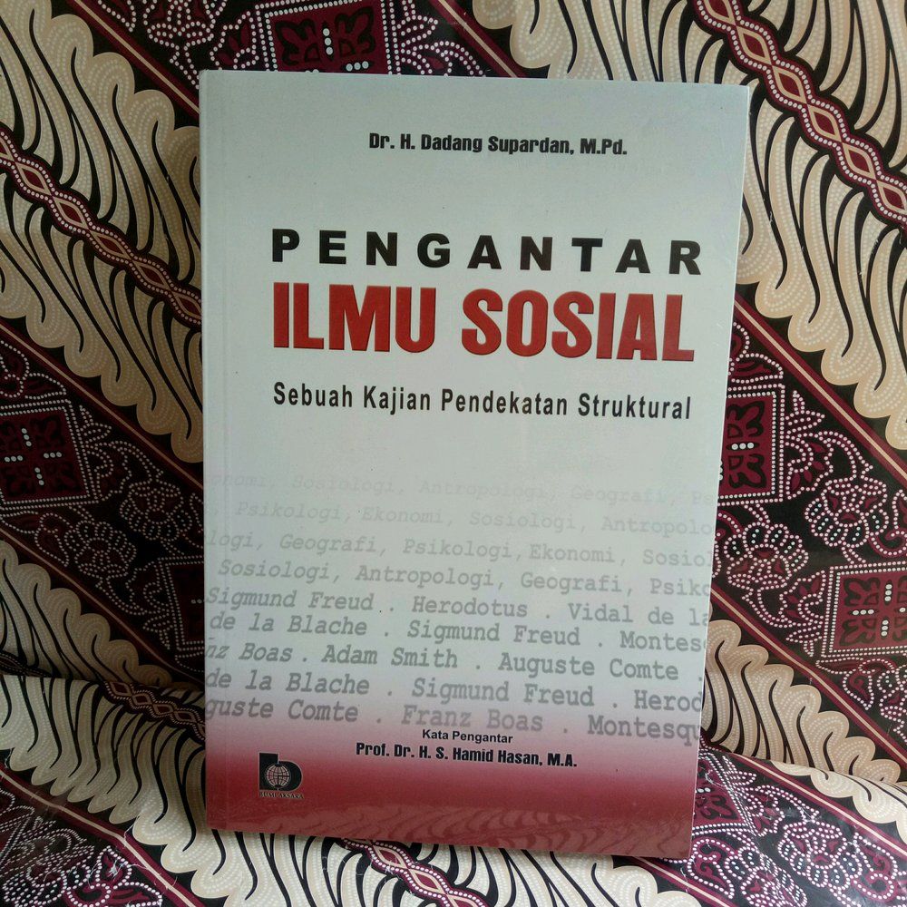 Review Buku Pengantar Ilmu Sosial (Dr. H. Dadang Supardan. M.Pd
