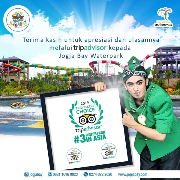 Jogja Bay Raih 3 Waterpark Terbaik Di Asia Kompasiana Com
