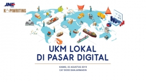 Yuk Ngobrol Seputar UKM Lokal di Pasar Digital bareng JNE di Banjarmasin! Yuk Ngobrol Seputar UKM Lokal di Pasar Digital bareng JNE di Banjarmasin!