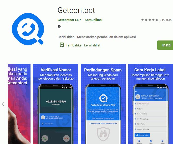 Aplikasi Getcontact Mengetahui Nama Kita Di Hp Orang Lain Kompasiana Com