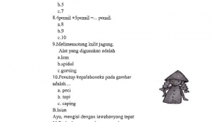 Soal Pts Untuk Kelas 1 2 3 4 5 6 Sd K13 Revisi 2019