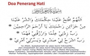 Bacaan Doa Penenang Hati Penerang Hati Latin Dan Artinya
