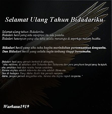 Selamat Ulang Tahun Bidadariku Halaman All Kompasiana 