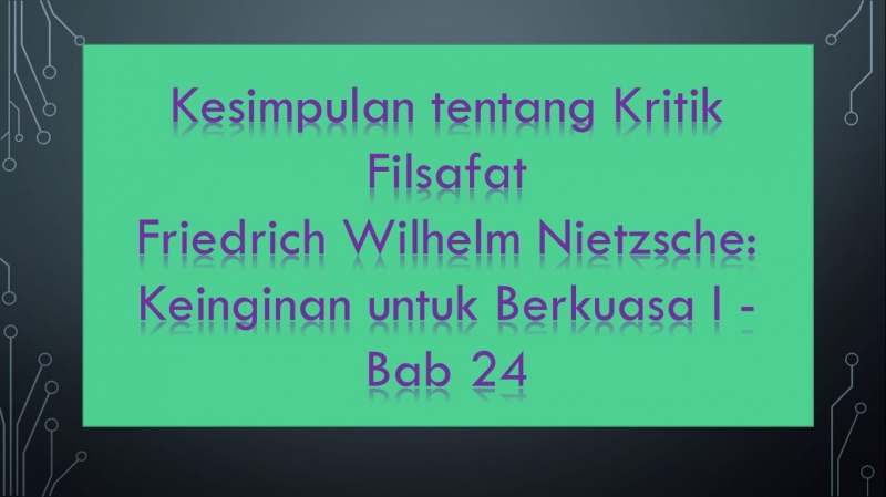 Kesimpulan Tentang Kritik Filsafat Halaman All Kompasiana Com