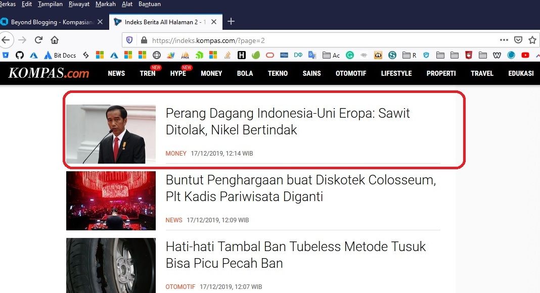 Ge Er Tulisan Masuk Kompas Com Tahunya Cuma Judul Saja Yang Mirip