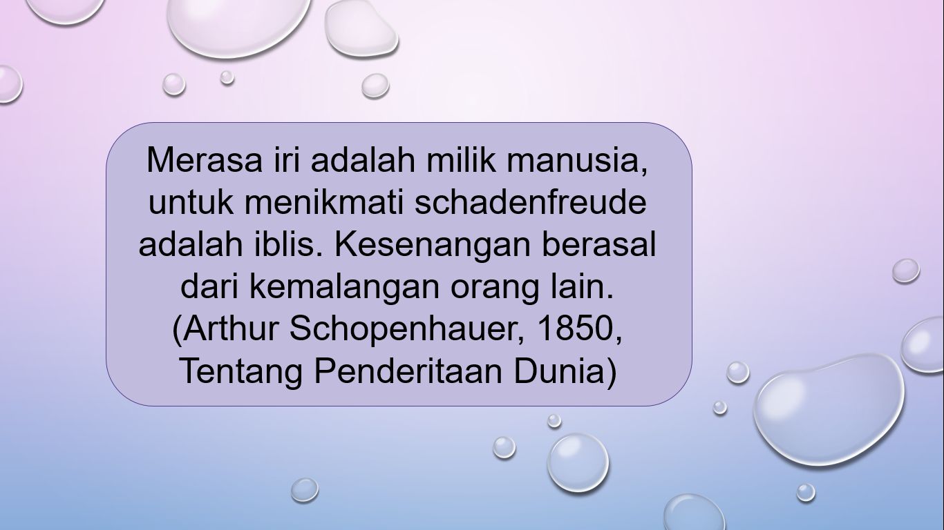 Semua Manusia Memiliki Sifat Iri Hati Halaman 1 Kompasiana Com