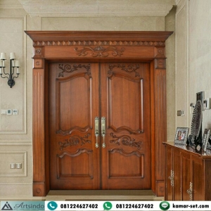 Desain Pintu Jati Untuk Rumah Minimalis Dan Klasik Kompasiana Com