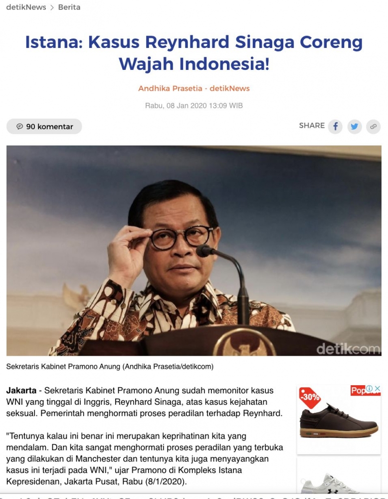 Reynhard Mulai Belajar Menjaga Nama Baik Diri Sendiri Di Penjara Halaman All Kompasiana Com