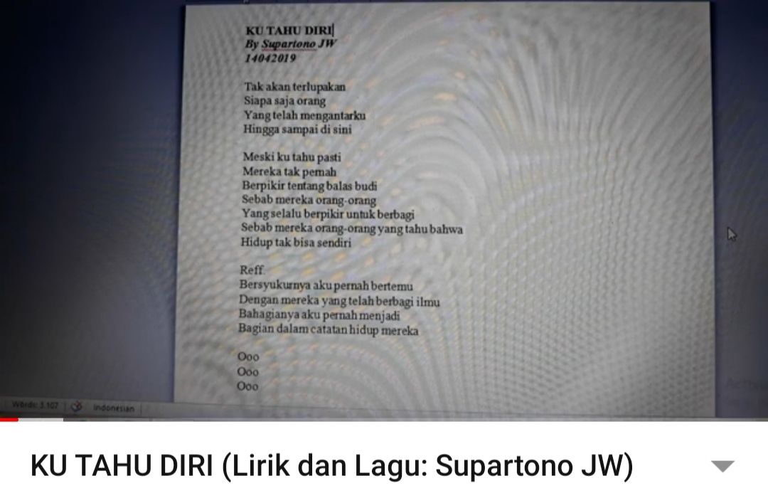 Tahu Diri Hidup Tak Bisa Sendiri Halaman All Kompasiana Com