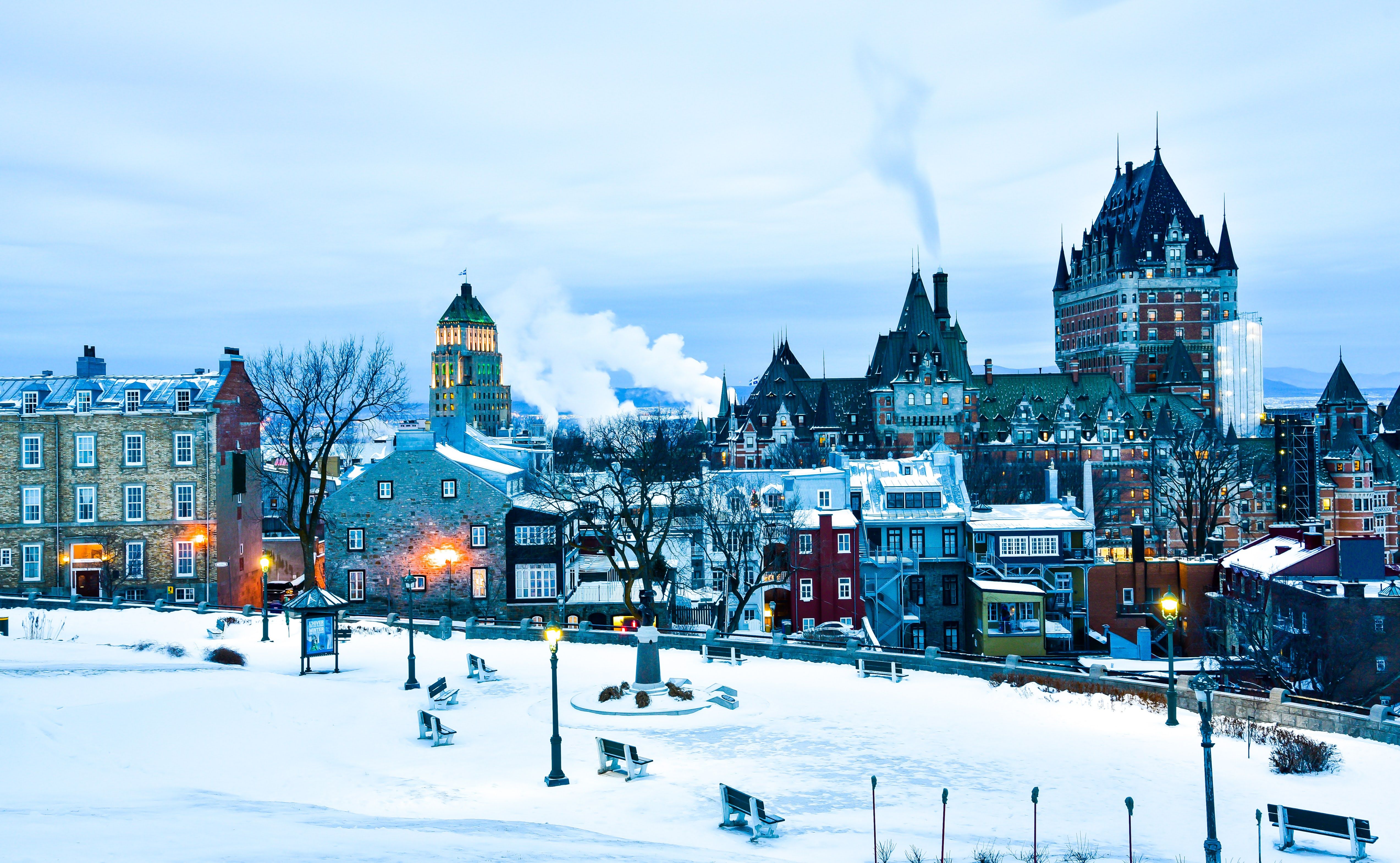 Blusukan Musim Dingin ke Kota Tua Quebec City, Kanada Halaman 1 - Kompasiana.com