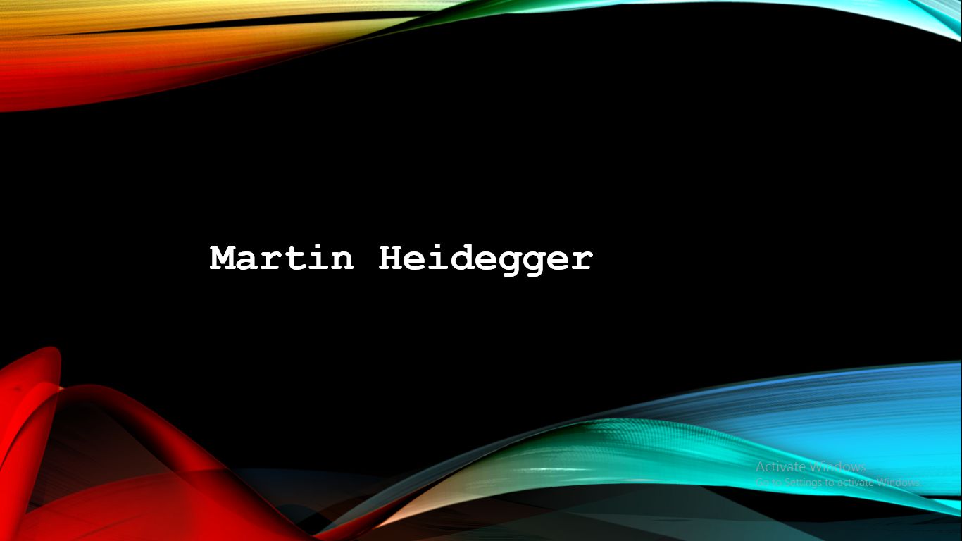 Filsafat Martin Heidegger 18 Halaman All Kompasiana Com