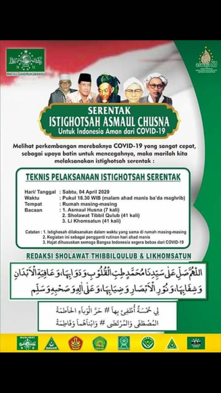 Perbanyak Sholawat Thibbil Qulub Saat Pandemi Melanda Kompasiana Com