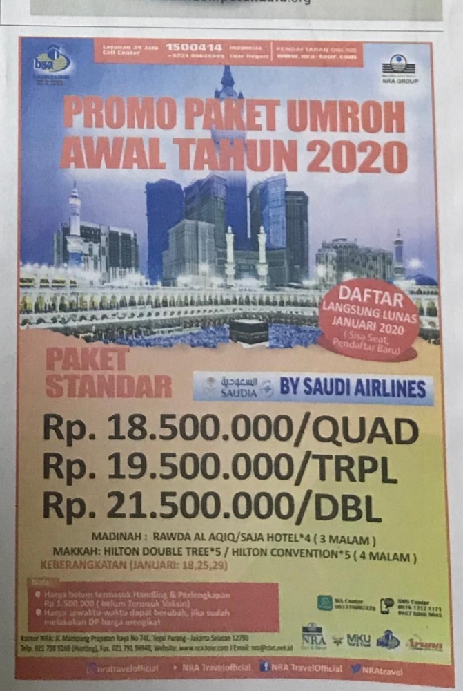 Iklan Koran yang Bermasalah