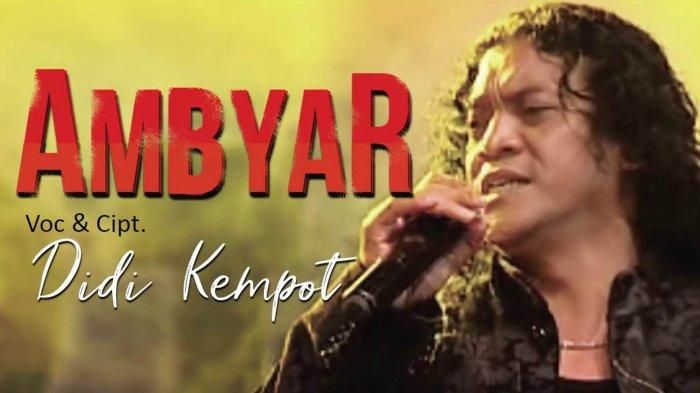 Didi Kempot Sobat Ambyar Satunya Kampret Dan Kecebong Halaman 1 Kompasiana Com