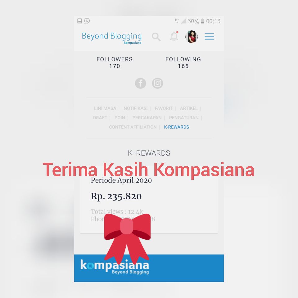 K-Rewards Kompasiana Bukan Hoaks! Saya Buktinya, Terima Kasih ...