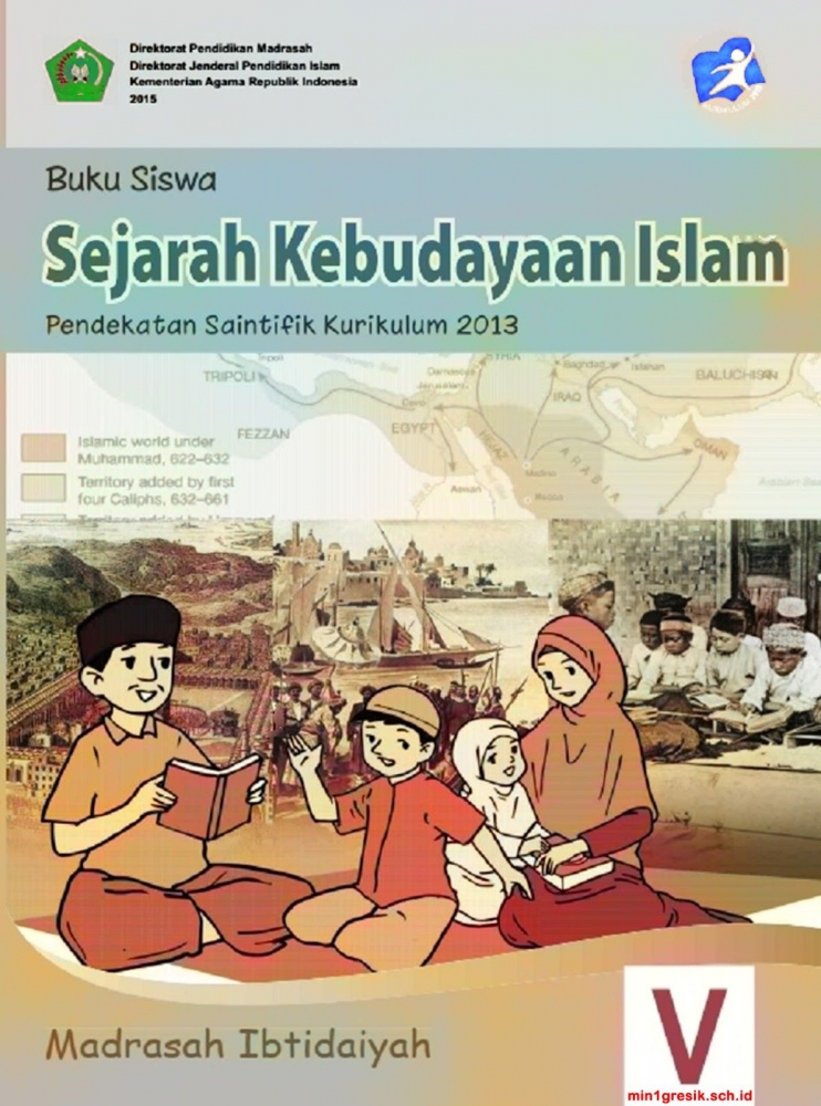Analisis Ilustrasi Buku Sejarah Kebudayaan Islam Kelas 5 MI Halaman 1