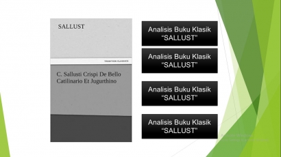 Kajian Literatur Klasik Sallust Halaman All Kompasiana Com