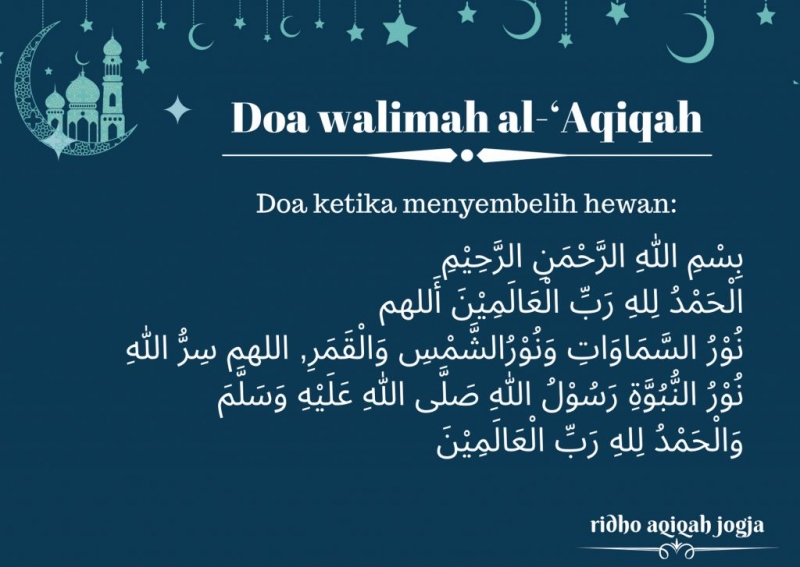Kumpulan Doa Aqiqah Dan Doa Menyembelih Kambing Kompasiana Com