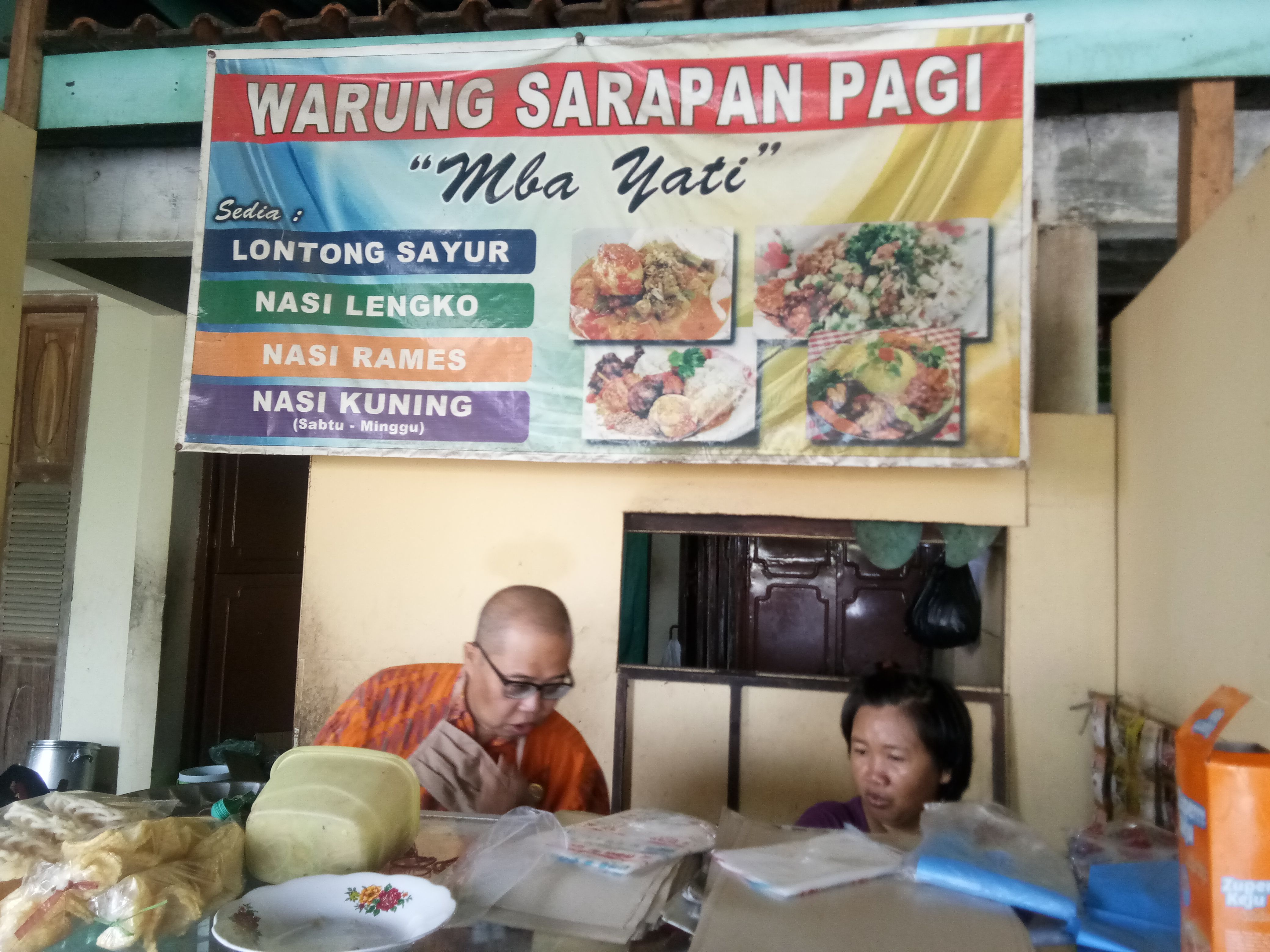 Menikmati Sarapan Ala Warung Cemara Islamic Centre Brebes Kompasiana Com