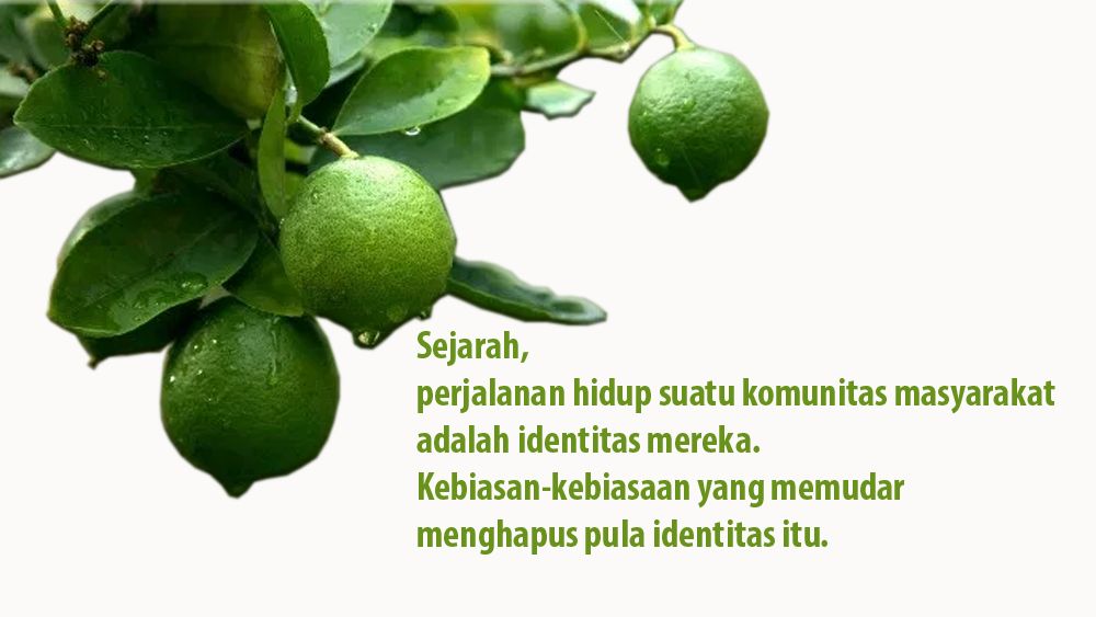 Orang Manggarai, Pohon Jeruk Nipis dan Rumpun Kemangi di