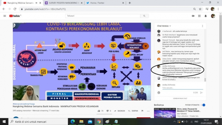 [Reportase] Kompal Seru Bareng di Webinar Nangkring Bank Indonesia