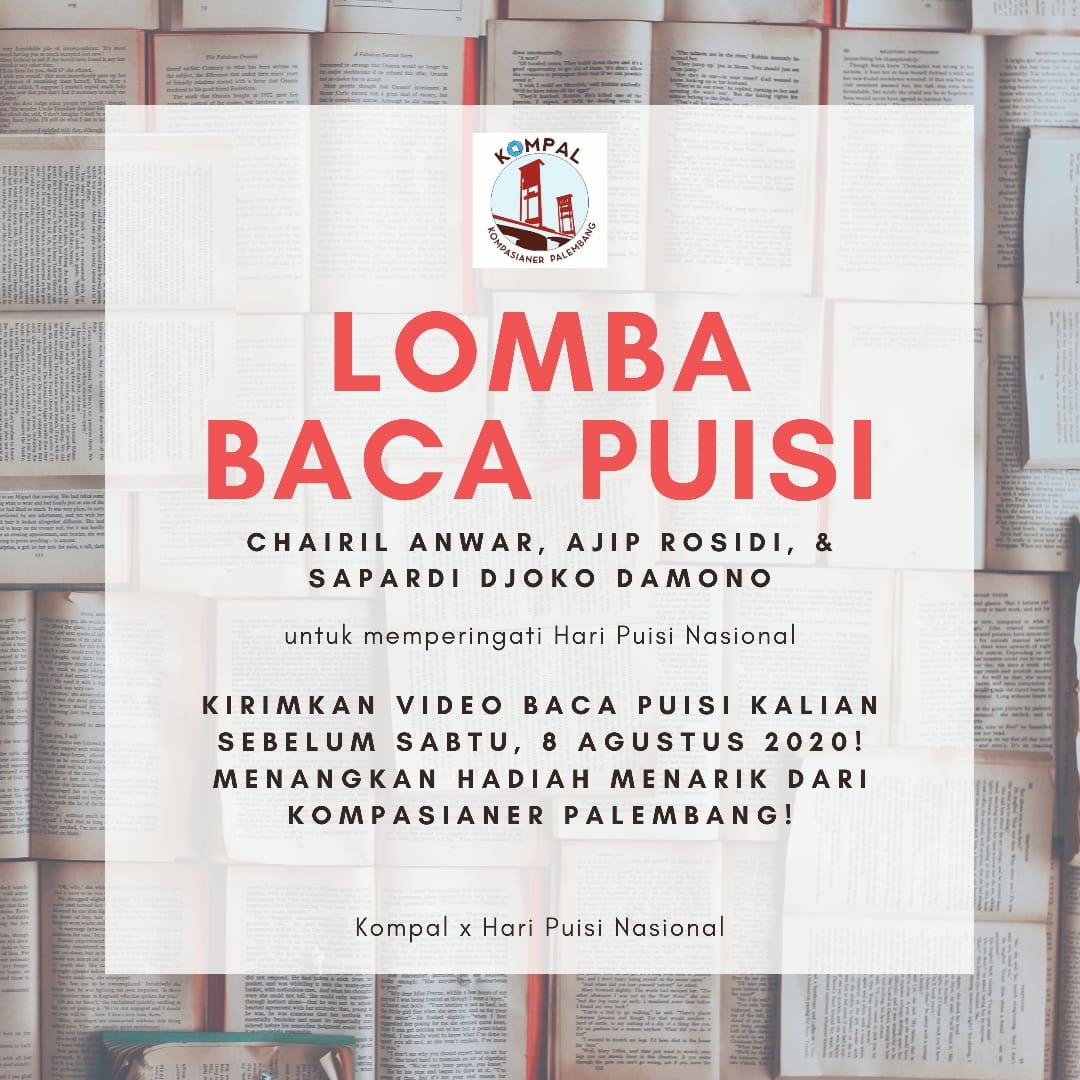 Kompal Adakan Lomba Baca Puisi Di Hari Puisi Nasional - Kompasiana.com