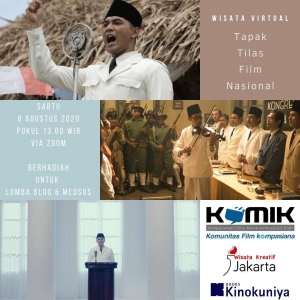 HUT KOMiK, Ikut "Wisata Virtual: Tapak Tilas Film Nasional" Yuk! HUT KOMiK, Ikut "Wisata Virtual: Tapak Tilas Film Nasional" Yuk!