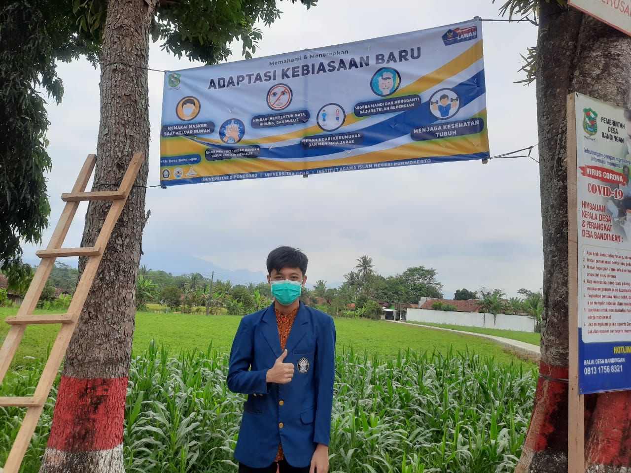 Pulang Kampung, Mahasiswa Undip Sosialisasikan Adaptasi Kebiasaan Baru ...