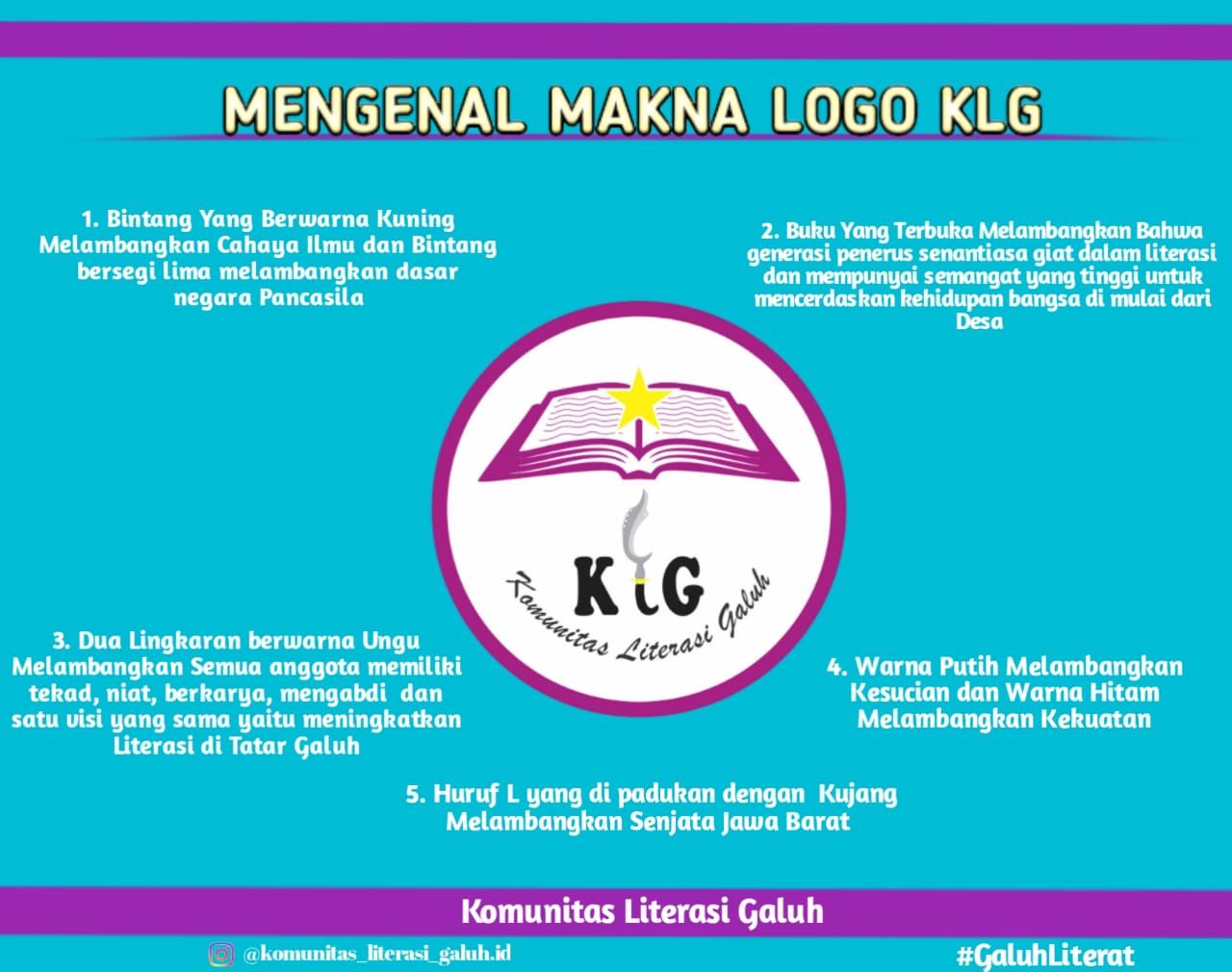 Makna Filosofi Logo KLG (Komunitas Literasi Galuh) - Kompasiana.com, image size:1280x1010