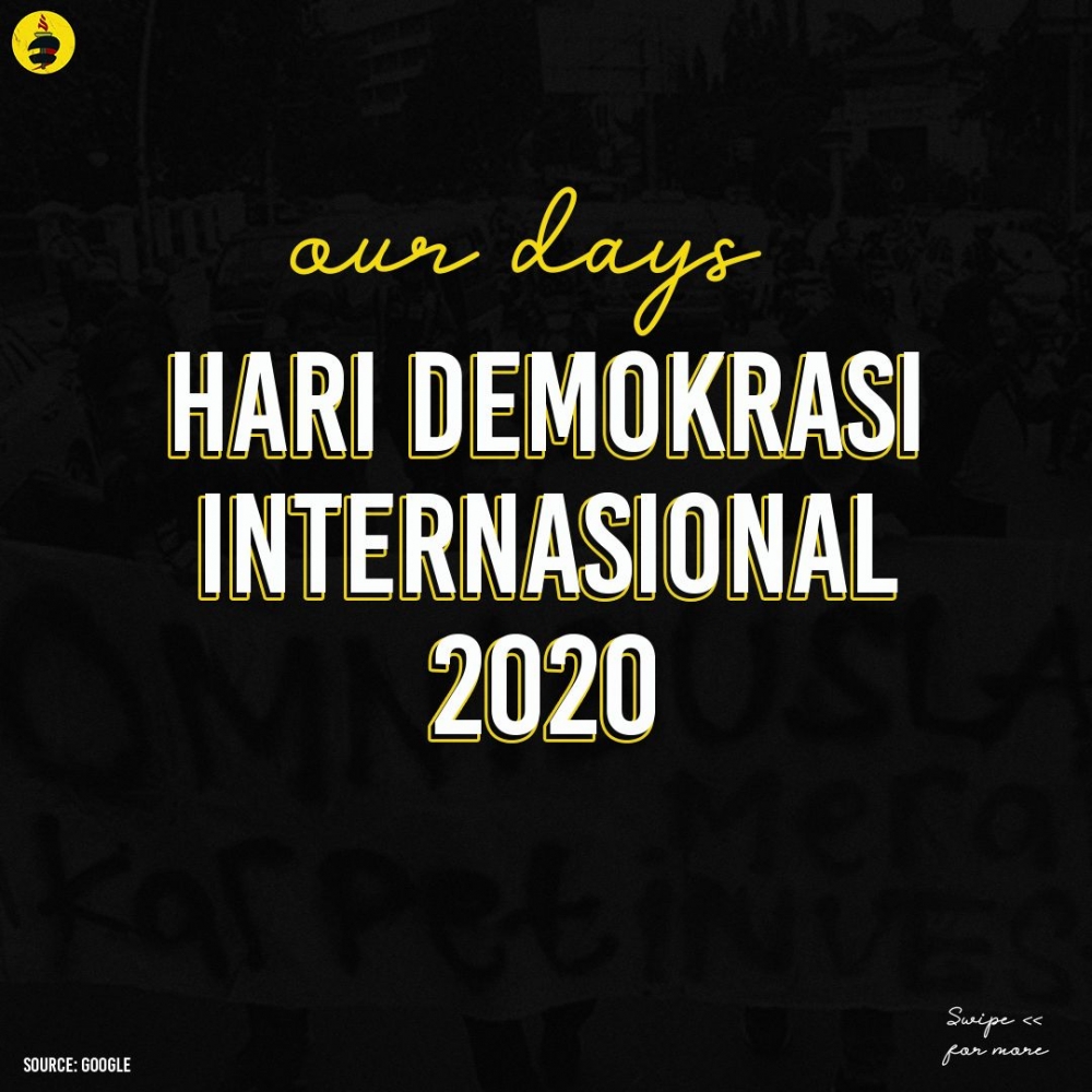Our Days Kajian Hari Demokrasi Internasional Halaman All Kompasiana Com Our Days Kajian Hari Demokrasi Internasional Halaman All Kompasiana Com