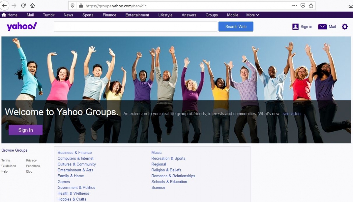 Yahoo Groups Ditutup, Era