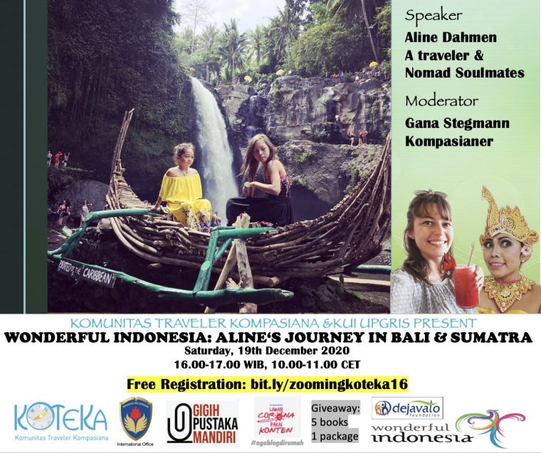 Ngobrol Seru tentang Bali dan Sumatra Bareng Miss Aline, Yuk!