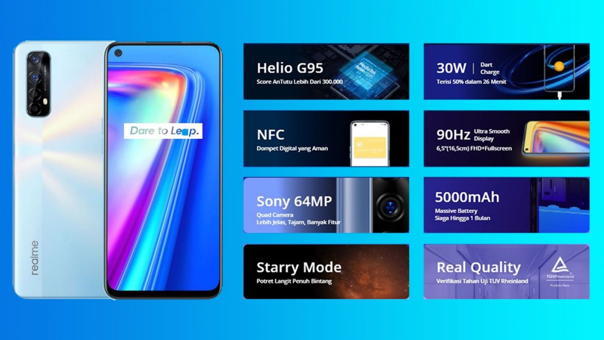 Spesifikasi HP Realme 7 dengan Chipset Gaming Halaman 1