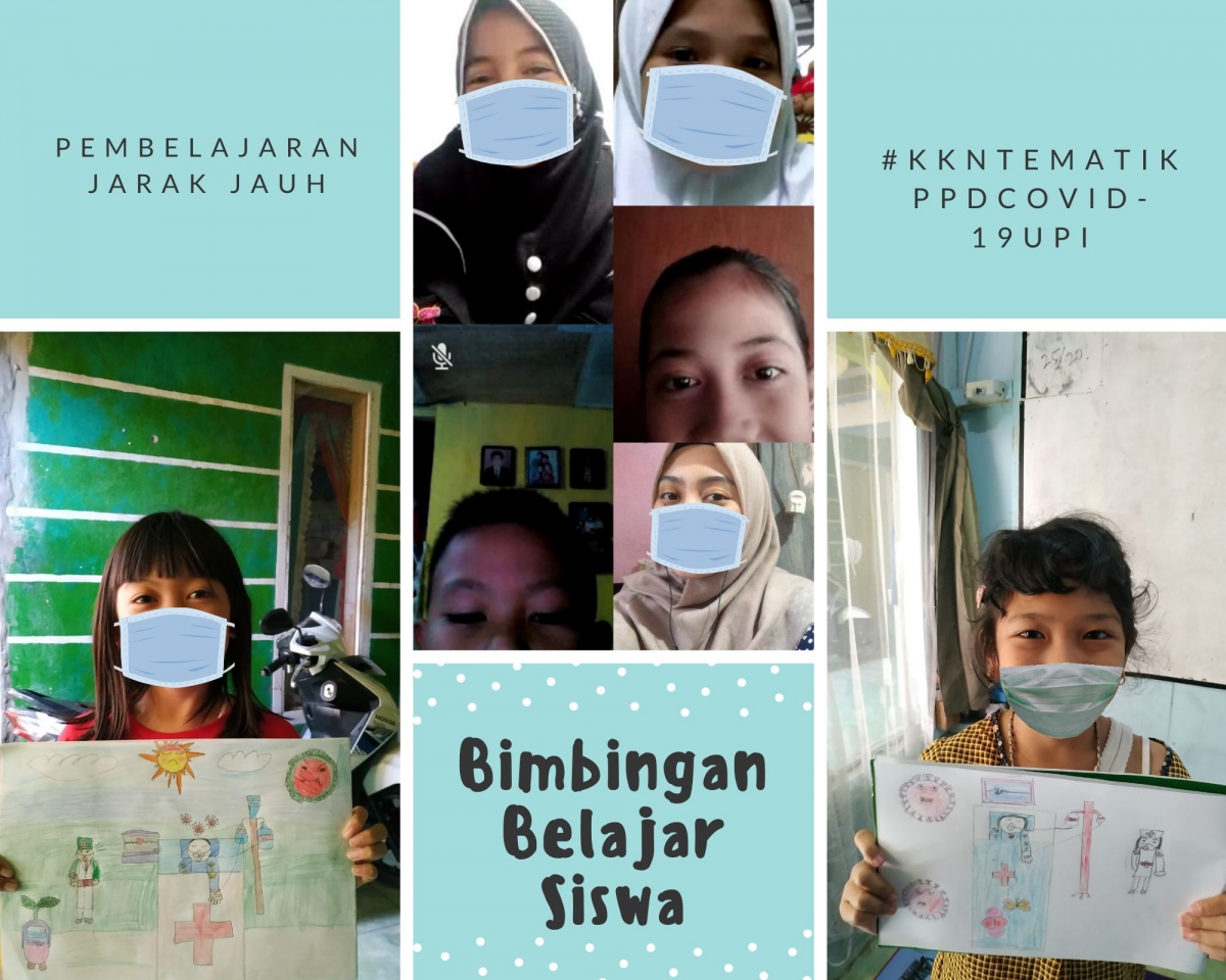 Pendampingan Belajar Daring Kepada Siswa SD Melalui