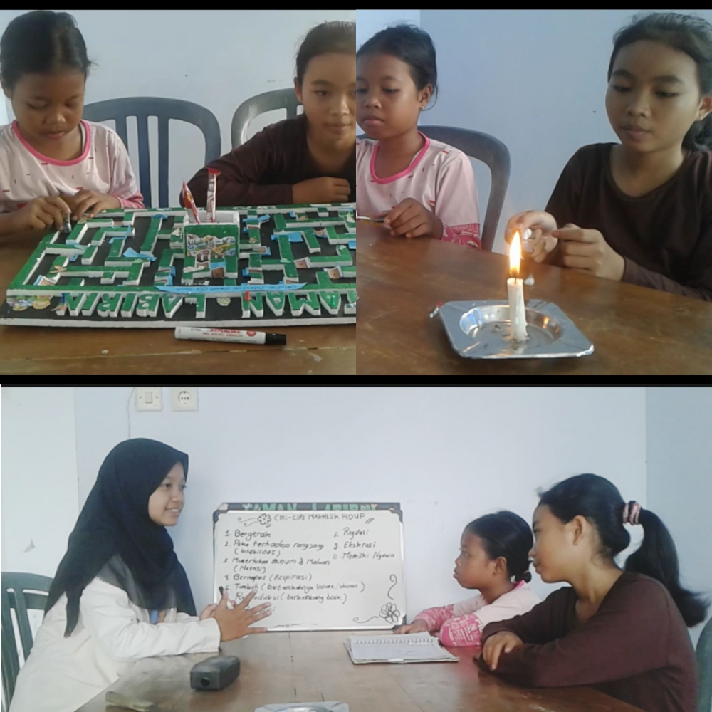 Pendampingan Belajar dengan Media dan Alat Peraga Pendampingan Belajar dengan Media dan Alat Peraga