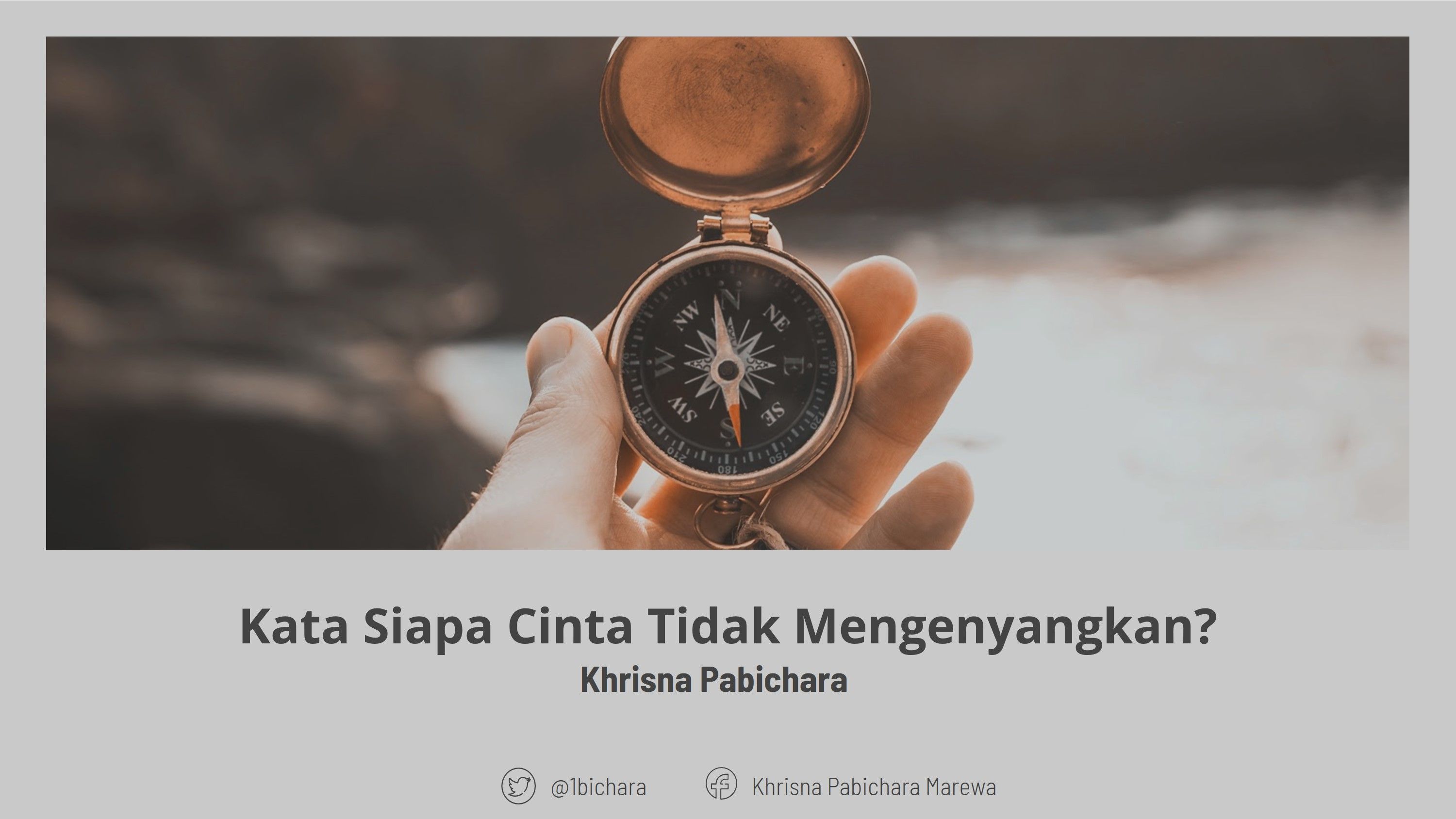 Kata Siapa Cinta Tidak Mengenyangkan Halaman All Kompasianacom