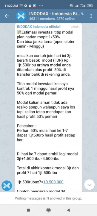 Awas Penipuan Investasi Online Berkedok Indodax Halaman 1 Kompasiana Com