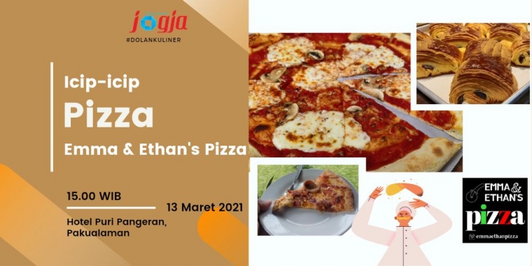 [KJOG] Nyore Sambil Icip Pizza Khas Emma & Ethan's Pizza, Yuk!