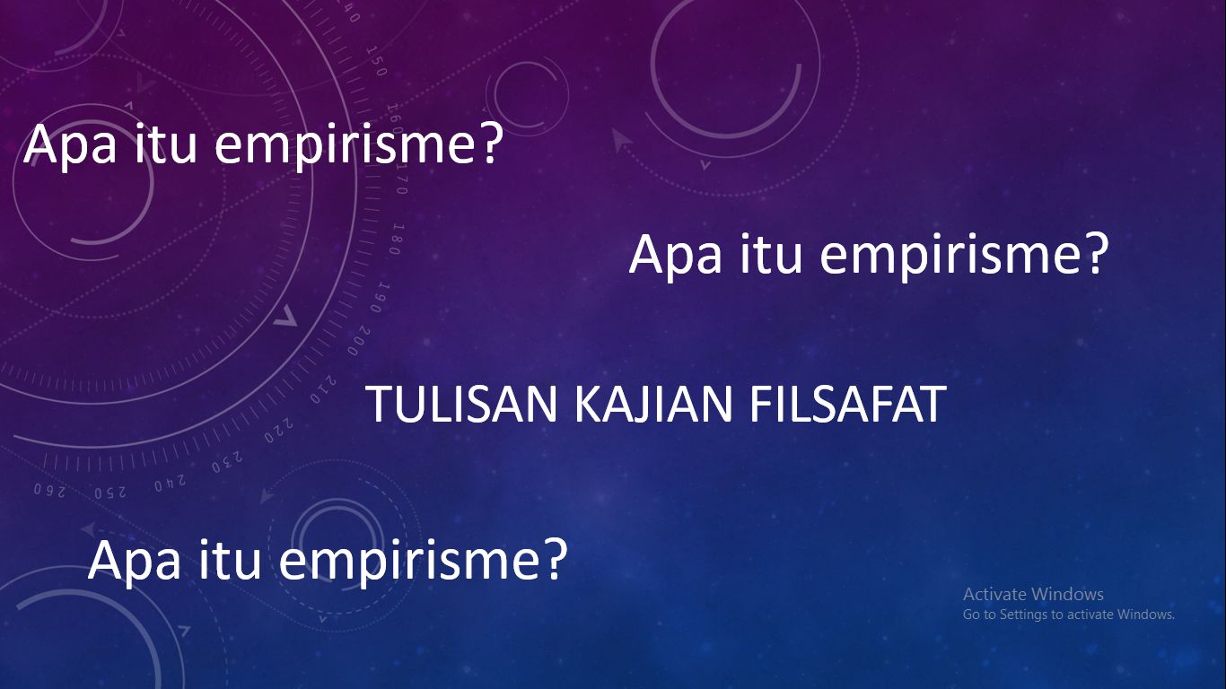 Apa Itu Empirisme Halaman All Kompasiana Com