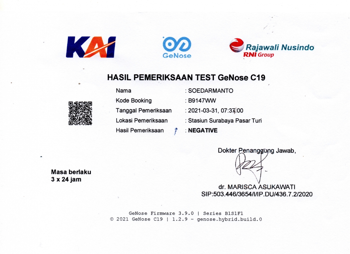 Wajib Baca ! Kereta Lokal Bandung Terbaru Tes GeNose C19 Dosen STIAMAK - Kompasiana.com