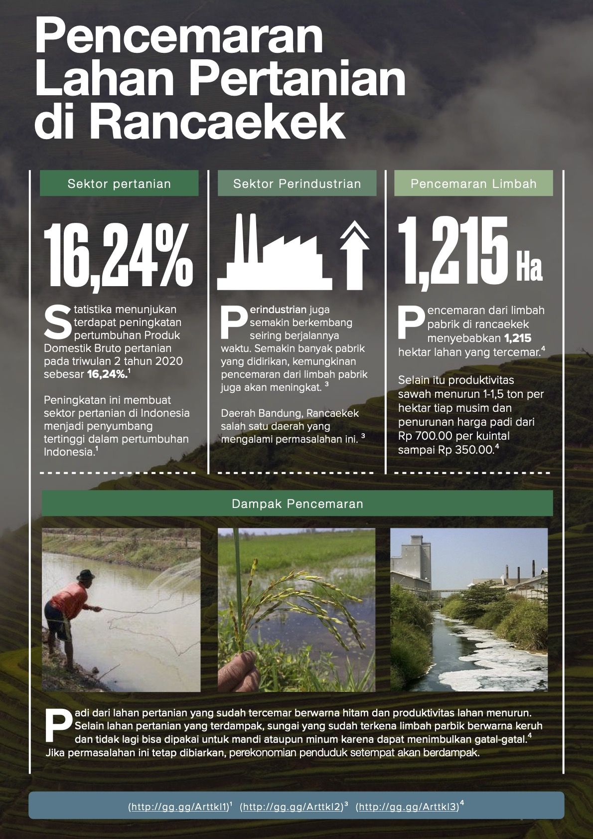 Pencemaran Lahan Pertanian Di Rancaekek Halaman 1 Kompasiana Com