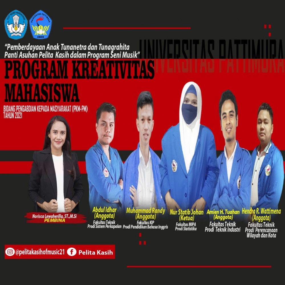 Pelita Kasih Of Music Pkm Yang Lolos Pendanaan Tahun 2021 Asal Universitas Pattimura Halaman 1 Kompasiana Com